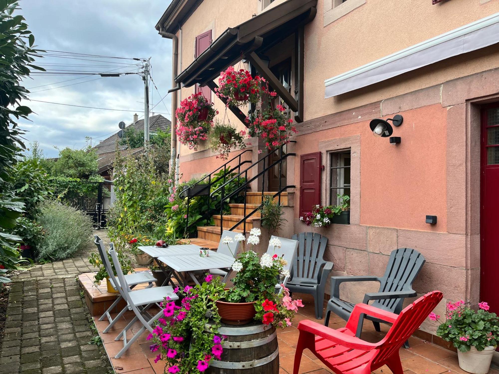 Gite L'Hortensia Soultz-Haut-Rhin Exterior foto